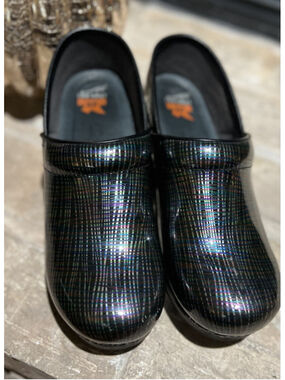 Dansko Women's Pro XP Mule, Multi/Crisscross, 41 US-10.5-11